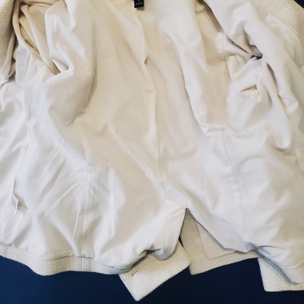 Ann Taylor Cream Blazer - Picture 7 of 15